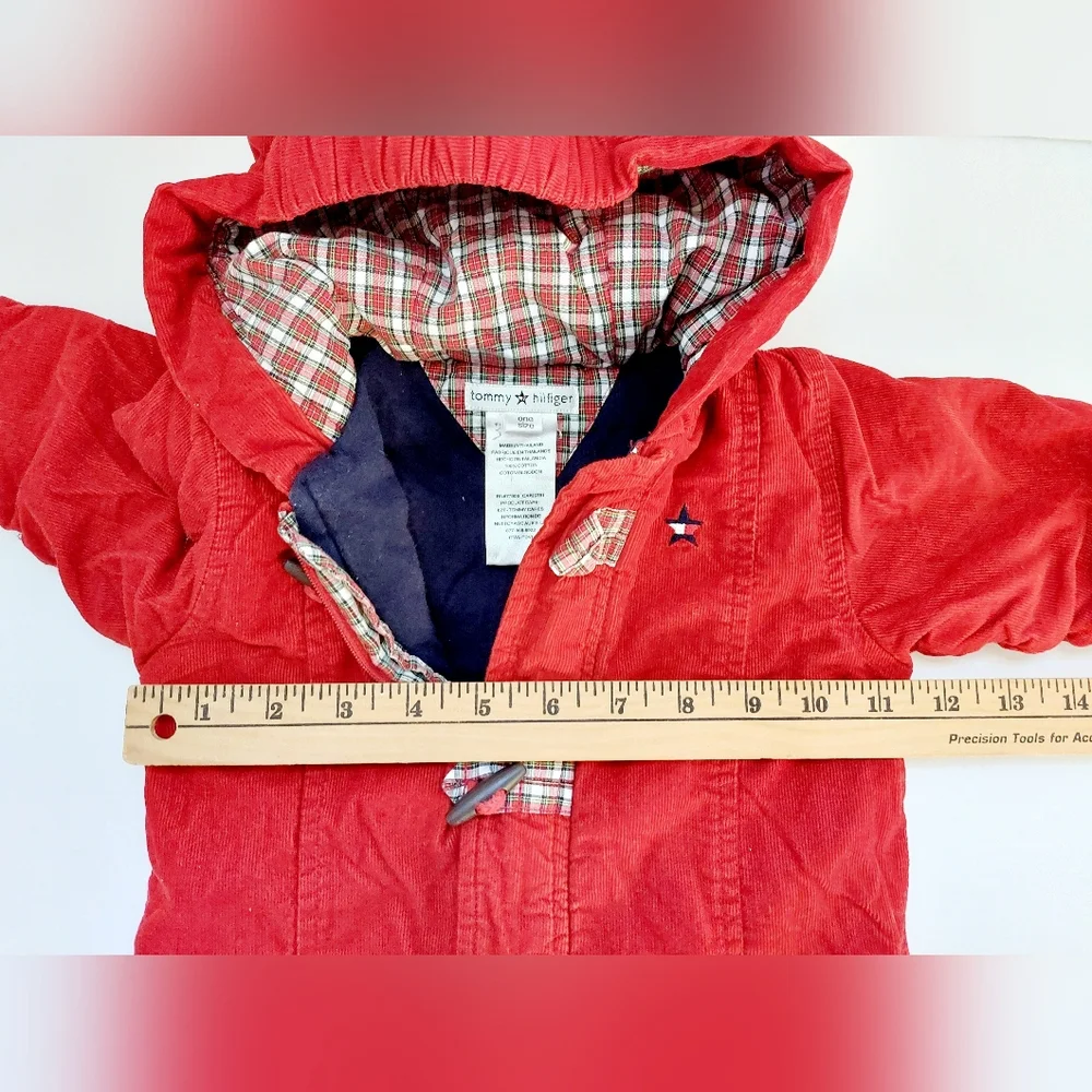 Y2k Micro‎ Corduroy Winter Bunting Snowsuit Outerwear Infant Tommy Hilfiger Ski